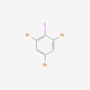 molecular formula C6H2Br3I B047017 1,3,5-Tribromo-2-iodobenzene CAS No. 21521-51-7
