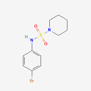 molecular formula C11H15BrN2O2S B4702134 N-(4-bromophenyl)piperidine-1-sulfonamide 