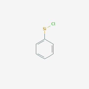 molecular formula C6H7ClSi B047029 Chlorophenylsilane CAS No. 4206-75-1