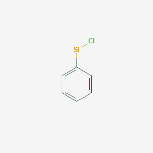 molecular formula C6H5ClSi B047029 Chlorophenylsilane CAS No. 4206-75-1