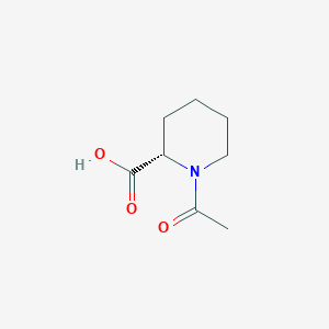 molecular formula C8H13NO3 B047034 1-Acetyl-2-carboxypiperidine CAS No. 111555-81-8