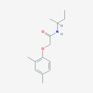 molecular formula C14H21NO2 B4704034 N-(sec-butyl)-2-(2,4-dimethylphenoxy)acetamide 