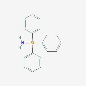 molecular formula C18H17NSi B047045 Triphenylsilylamine CAS No. 4215-80-9