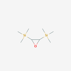 molecular formula C8H20OSi2 B047071 Oxirane, 2,3-di(trimethylsilyl)- CAS No. 114693-79-7