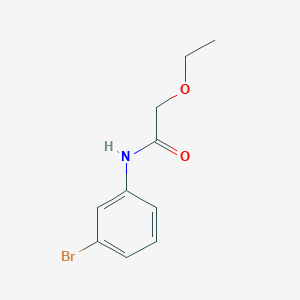 molecular formula C10H12BrNO2 B4708541 N-(3-bromophenyl)-2-ethoxyacetamide 