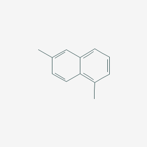 molecular formula C12H12 B047092 1,6-Dimethylnaphthalene CAS No. 575-43-9