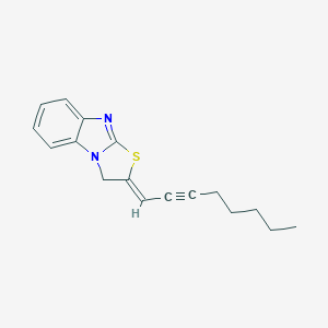 2-(2-Octynylidene)-2,3-dihydro[1,3]thiazolo[3,2-a]benzimidazole