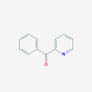 molecular formula C12H9NO B047108 2-Benzoylpyridine CAS No. 91-02-1