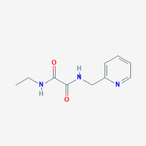 molecular formula C10H13N3O2 B4712899 N-ethyl-N'-(pyridin-2-ylmethyl)oxamide 