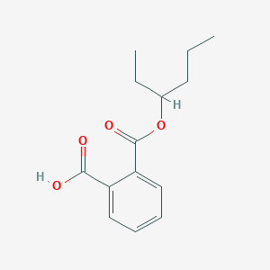 molecular formula C14H18O4 B047135 1,2-Benzenedicarboxylic acid, mono(1-ethylbutyl) ester CAS No. 84489-34-9