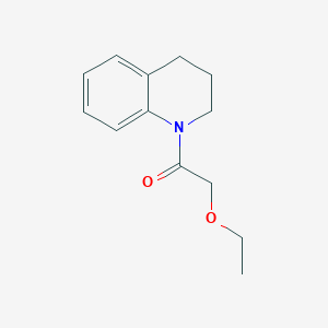 molecular formula C13H17NO2 B4713993 1-(3,4-dihydroquinolin-1(2H)-yl)-2-ethoxyethanone CAS No. 600140-12-3