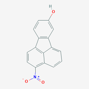 molecular formula C16H9NO3 B047144 3-Nitrofluoranthen-8-ol CAS No. 115664-58-9