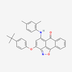 molecular formula C32H28N2O3 B4714585 Agn-PC-0KA8BT CAS No. 5473-25-6