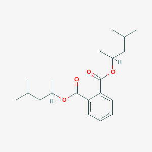 molecular formula C20H30O4 B047155 Bis(4-methyl-2-pentyl) phthalate CAS No. 84-63-9