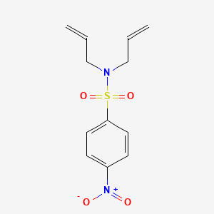 molecular formula C12H14N2O4S B4715562 N,N-DIALLYL-4-NITRO-1-BENZENESULFONAMIDE 