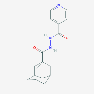 molecular formula C17H21N3O2 B047161 reactive blue 231 CAS No. 115682-08-1