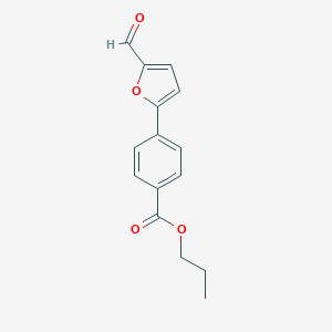 Propyl 4-(5-formylfuran-2-yl)benzoate