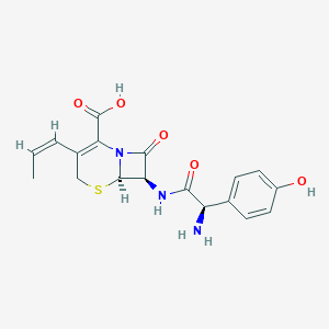 molecular formula C18H19N3O5S B047174 Brisoral CAS No. 121412-77-9
