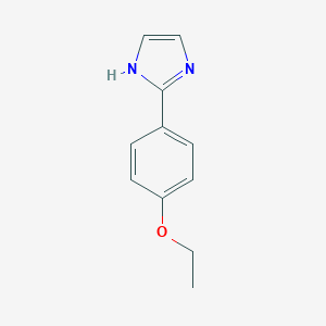 molecular formula C11H12N2O B047177 2-(4-Ethoxyphenyl)imidazole CAS No. 115053-41-3