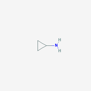 molecular formula C3H7N B047189 环丙胺 CAS No. 765-30-0