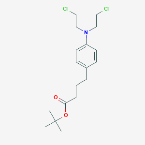 molecular formula C18H27Cl2NO2 B047197 Chlorambucil-tertiary butyl ester CAS No. 119054-09-0