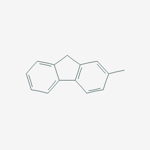 molecular formula C14H12 B047199 2-甲基芴 CAS No. 1430-97-3
