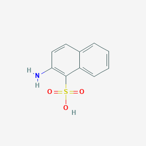 molecular formula C10H9NO3S B047220 2-Amino-1-naphthalenesulfonic acid CAS No. 81-16-3