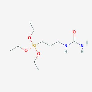 molecular formula C10H24N2O4Si B047222 N-(Triethoxysilylpropyl)urea CAS No. 116912-64-2