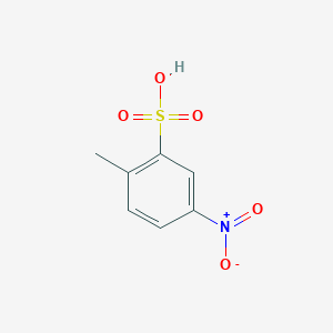 molecular formula C7H7NO5S B047223 2-Methyl-5-nitrobenzenesulfonic acid CAS No. 121-03-9