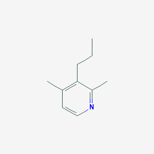 molecular formula C10H15N B047224 2,4-Dimethyl-3-propylpyridine CAS No. 121259-17-4