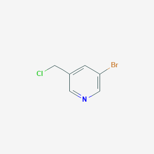 molecular formula C6H5BrClN B047225 3-Bromo-5-(chloromethyl)pyridine CAS No. 120277-69-2