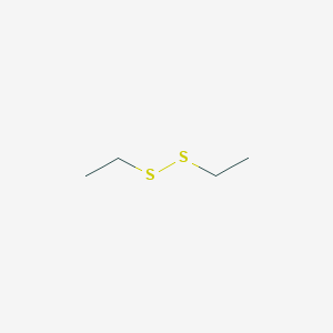 molecular formula C4H10S2 B047229 Diethyl disulfide CAS No. 110-81-6