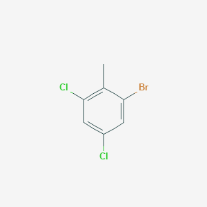 molecular formula C7H5BrCl2 B047230 2-Bromo-4,6-dichlorotoluene CAS No. 115615-19-5