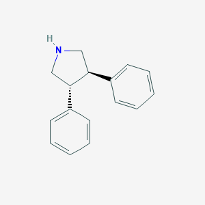molecular formula C16H17N B047234 (3R,4R)-rel-3,4-Diphenylpyrrolidine CAS No. 119067-17-3