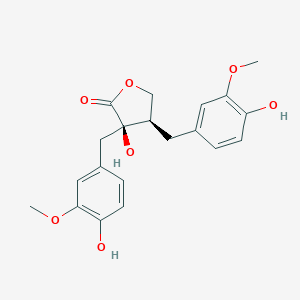 molecular formula C20H22O7 B047244 (+)-Nortrachelogenin CAS No. 61521-74-2