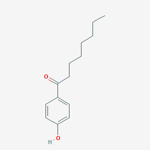 molecular formula C14H20O2 B472469 4-Octanoylphenol CAS No. 2589-73-3