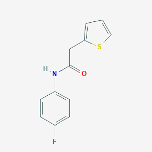 N-(4-fluorophenyl)-2-(2-thienyl)acetamide