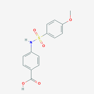 4-{[(4-Methoxyphenyl)sulfonyl]amino}benzoic acid