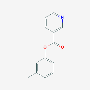 Nicotinic acid, 3-methylphenyl ester