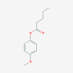 molecular formula C12H16O3 B472607 Valeric acid, 4-methoxyphenyl ester CAS No. 67001-63-2
