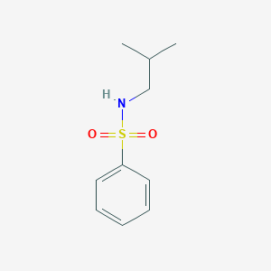 molecular formula C10H15NO2S B472627 N-(2-methylpropyl)benzenesulfonamide CAS No. 23705-39-7