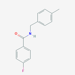 4-fluoro-N-(4-methylbenzyl)benzamide
