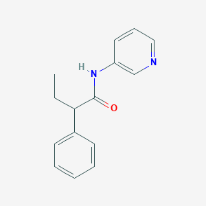 molecular formula C15H16N2O B472687 2-phenyl-N-pyridin-3-ylbutanamide CAS No. 349432-04-8