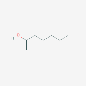 molecular formula C7H16O<br>CH3(CH2)4CHOHCH3<br>C7H16O B047269 2-Heptanol CAS No. 543-49-7