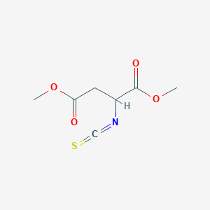 molecular formula C7H9NO4S B047273 Dimethyl isothiocyanatosuccinate CAS No. 121928-38-9