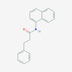 molecular formula C19H17NO B472770 N-(1-naphthyl)-3-phenylpropanamide CAS No. 94256-53-8