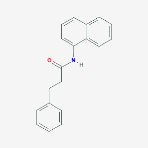 Propanamide, N-(1-naphthyl)-3-phenyl-
