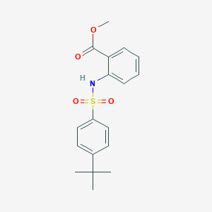 Methyl 2-[(4-tert-butylphenyl)sulfonylamino]benzoate