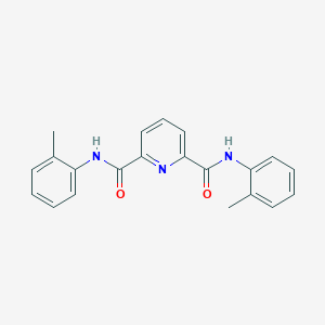 N~2~,N~6~-bis(2-methylphenyl)-2,6-pyridinedicarboxamide