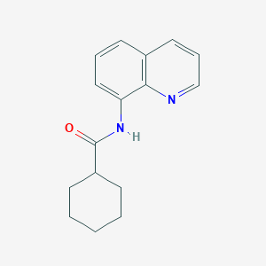 N-(quinolin-8-yl)cyclohexanecarboxamide